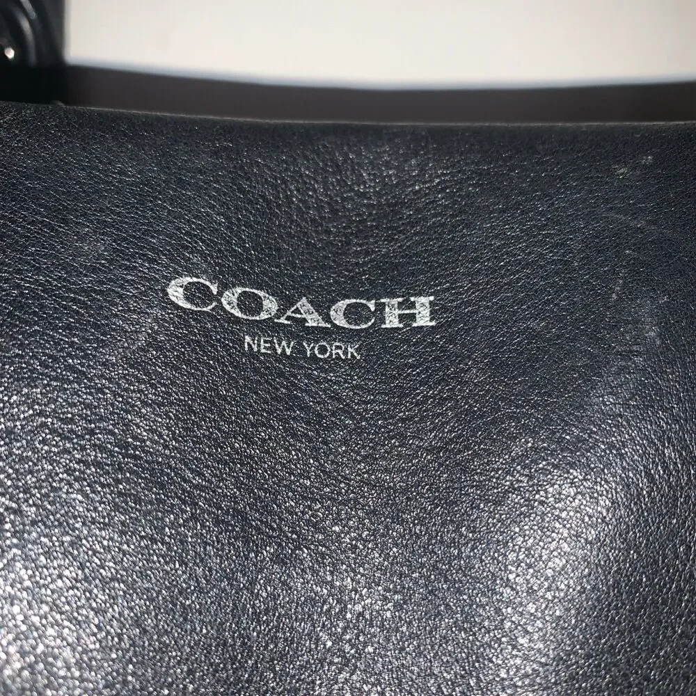 Coach Legacy Rory 19892 Black Quality Leather Satchel/Shoulder Bag Classic